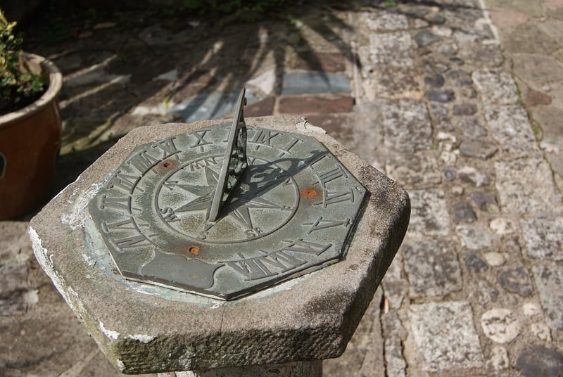 Vintage Sundial